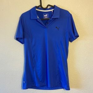 Puma Golf Blue Polo size Medium NWOT